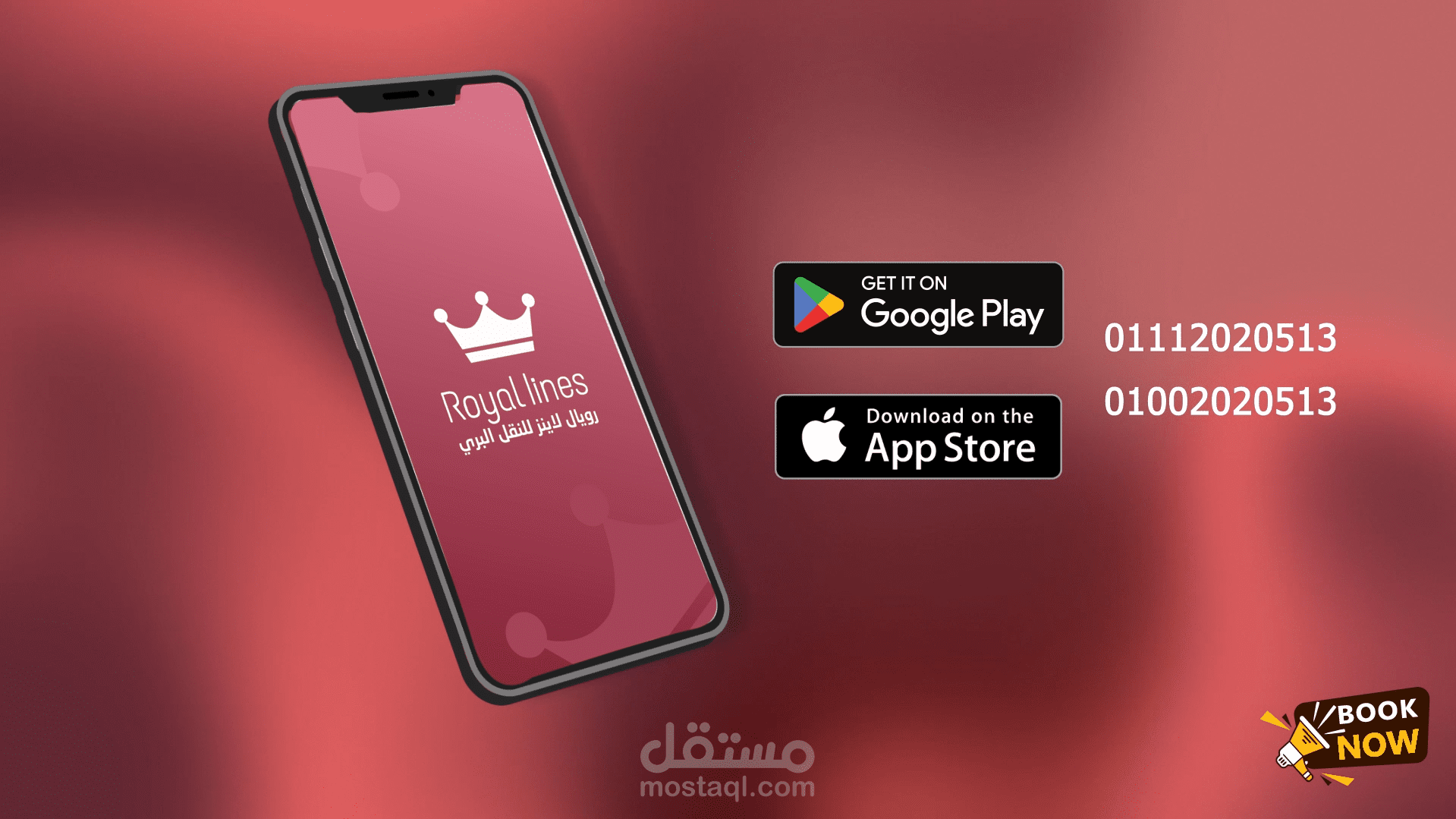 تصميم InfoGraphic لتطبيق