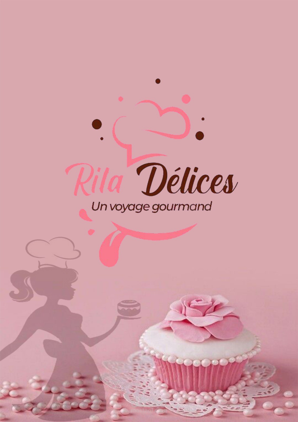 تصميم برشور ل محل حلويات