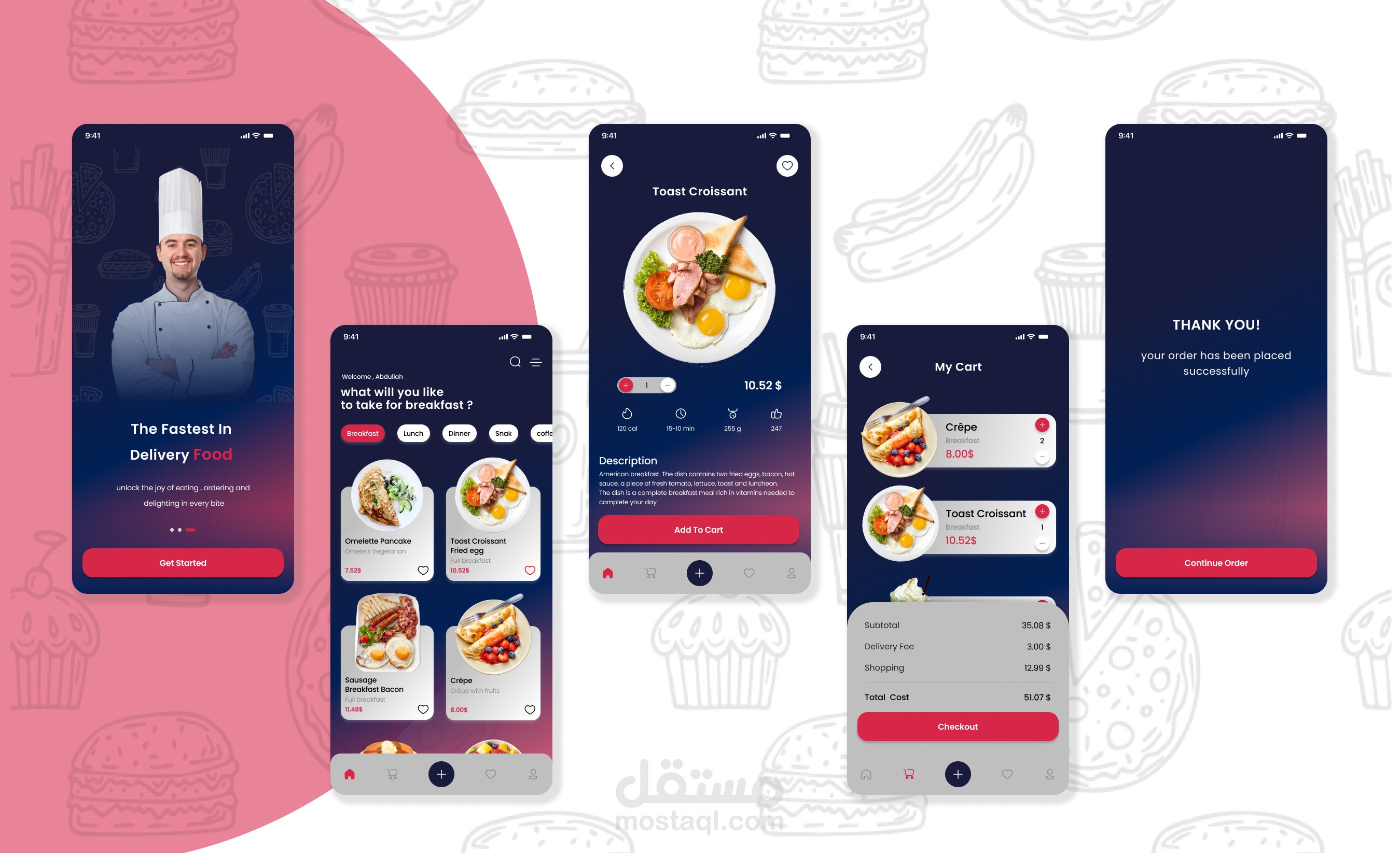 تطبيق "FOODs"