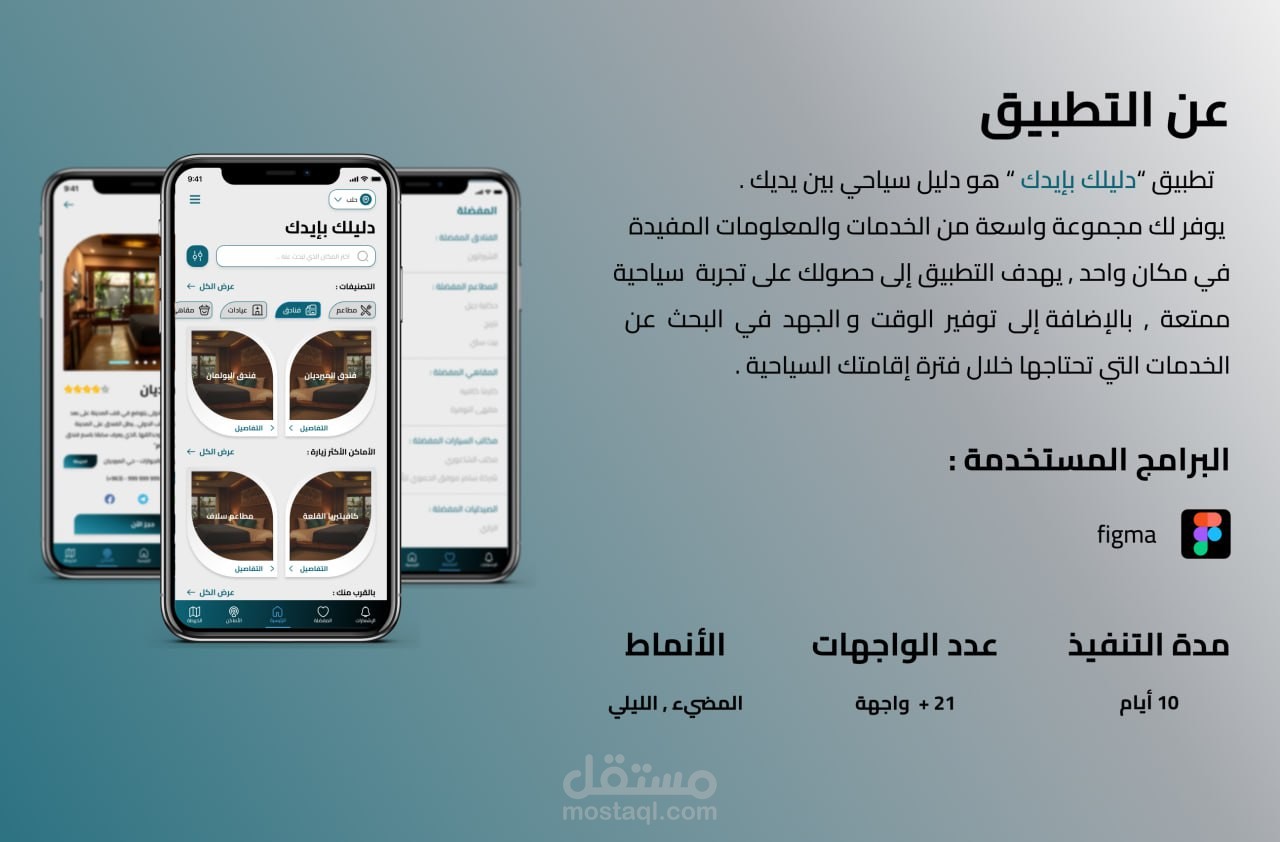 تطبيق " دليلك بإيدك "