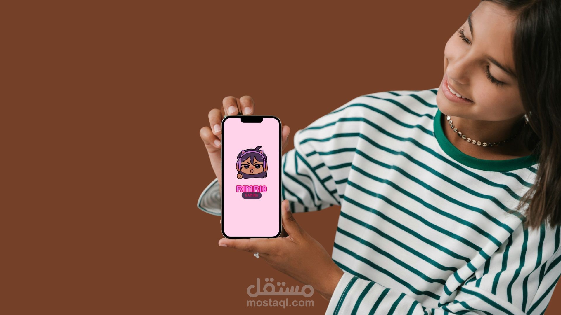 تصميم لوجو Mockup فيديو