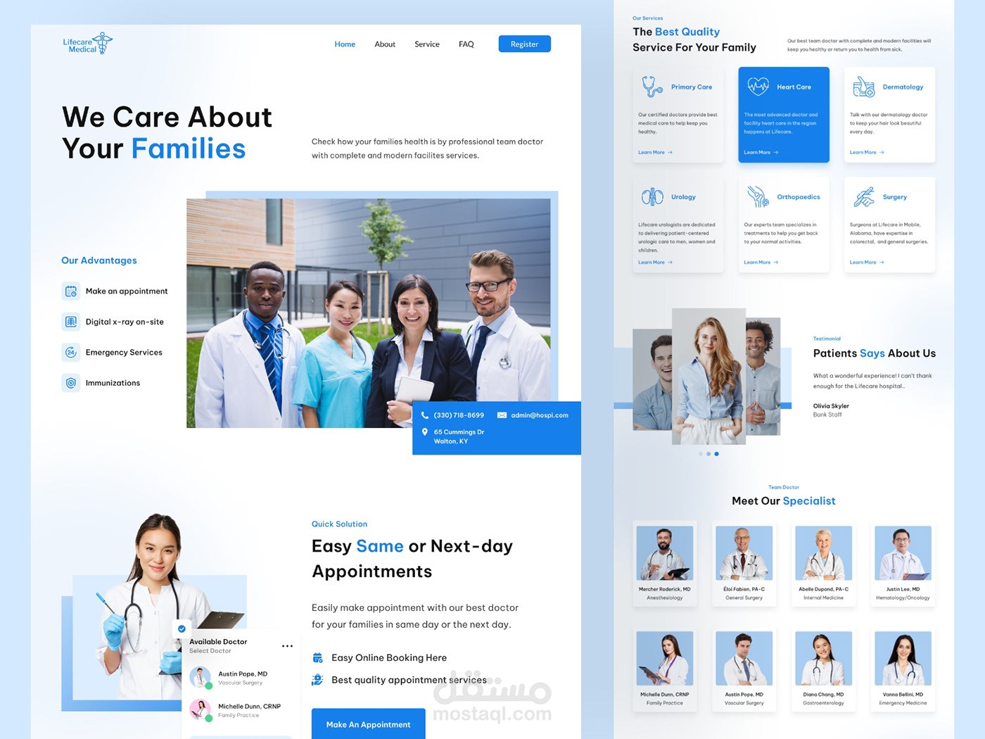 website Life Care Medical