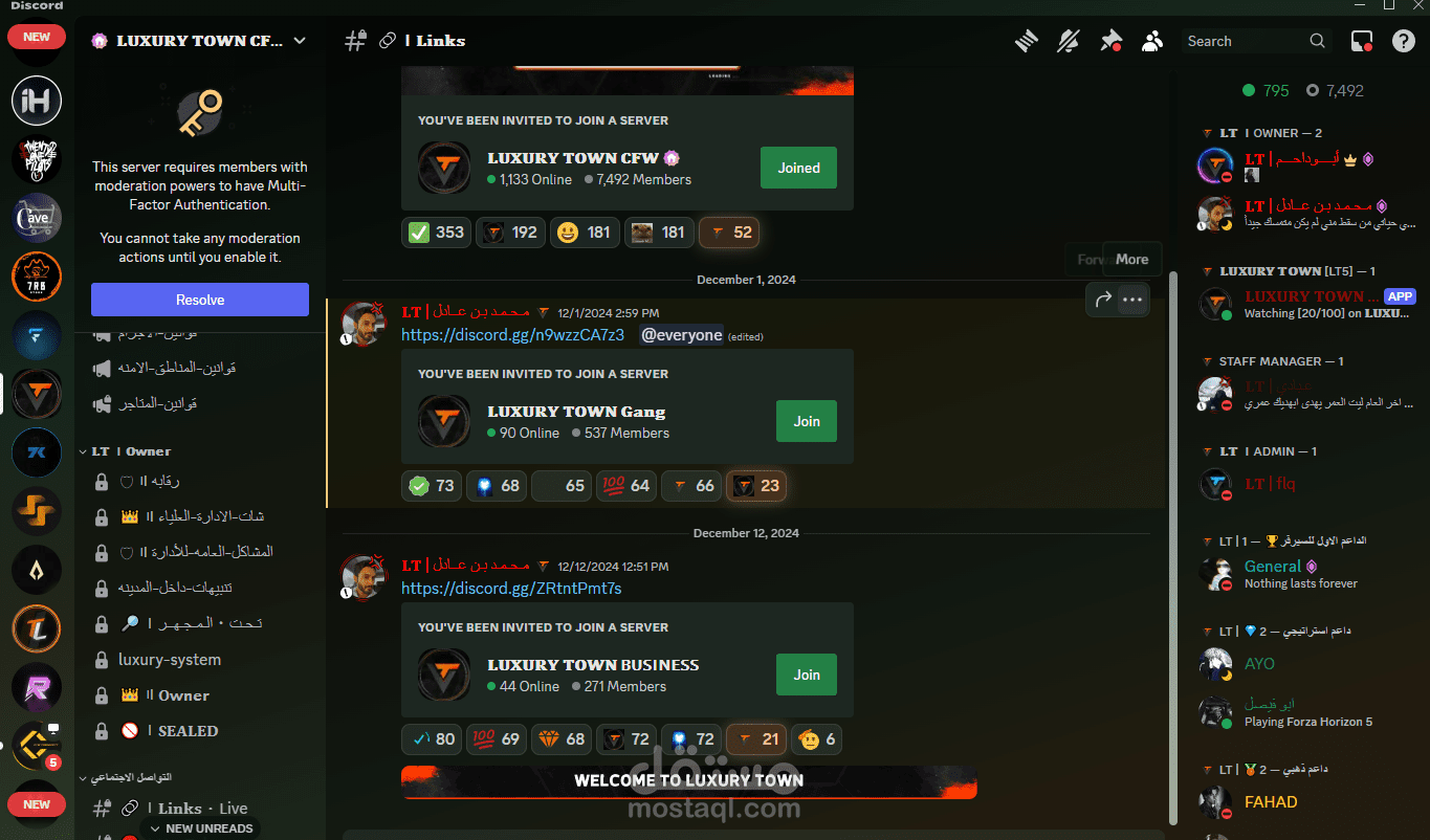 Developer on FIVEM servers such as CFW