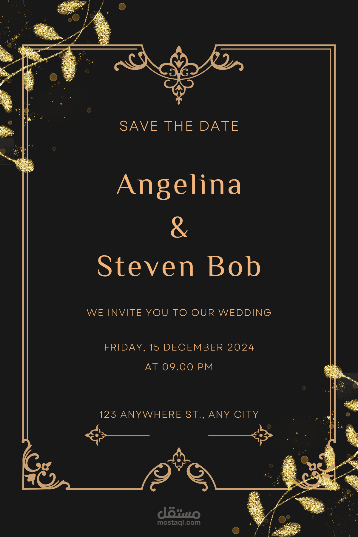 تصميم بطاقات دعوات