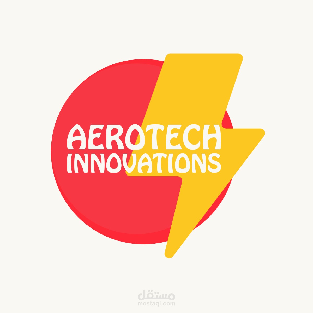 تصميم شعار لشركة تكنولوجية AeroTech Innovations