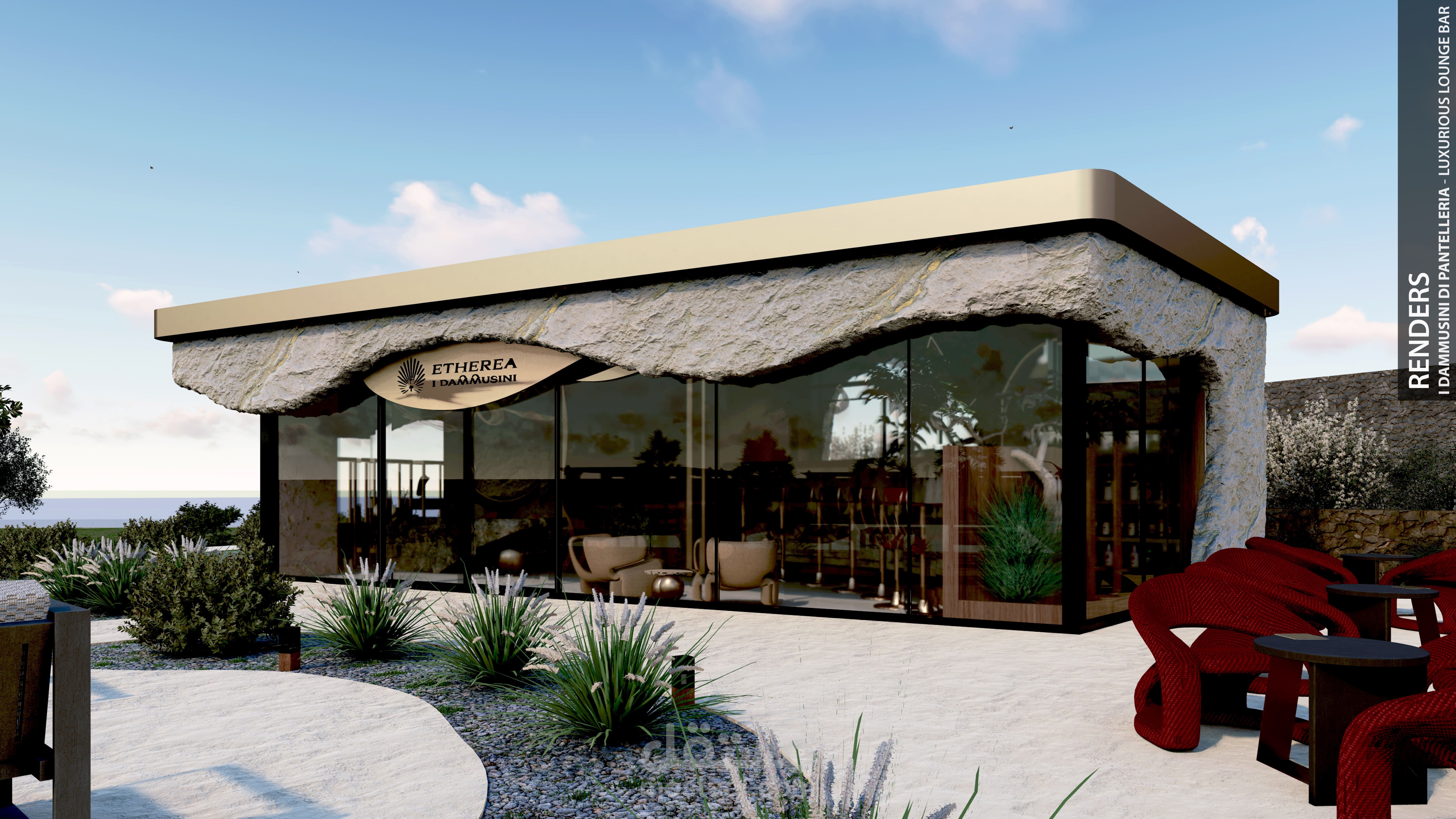 تصميم مبنى ريسيبشن في ايطاليا