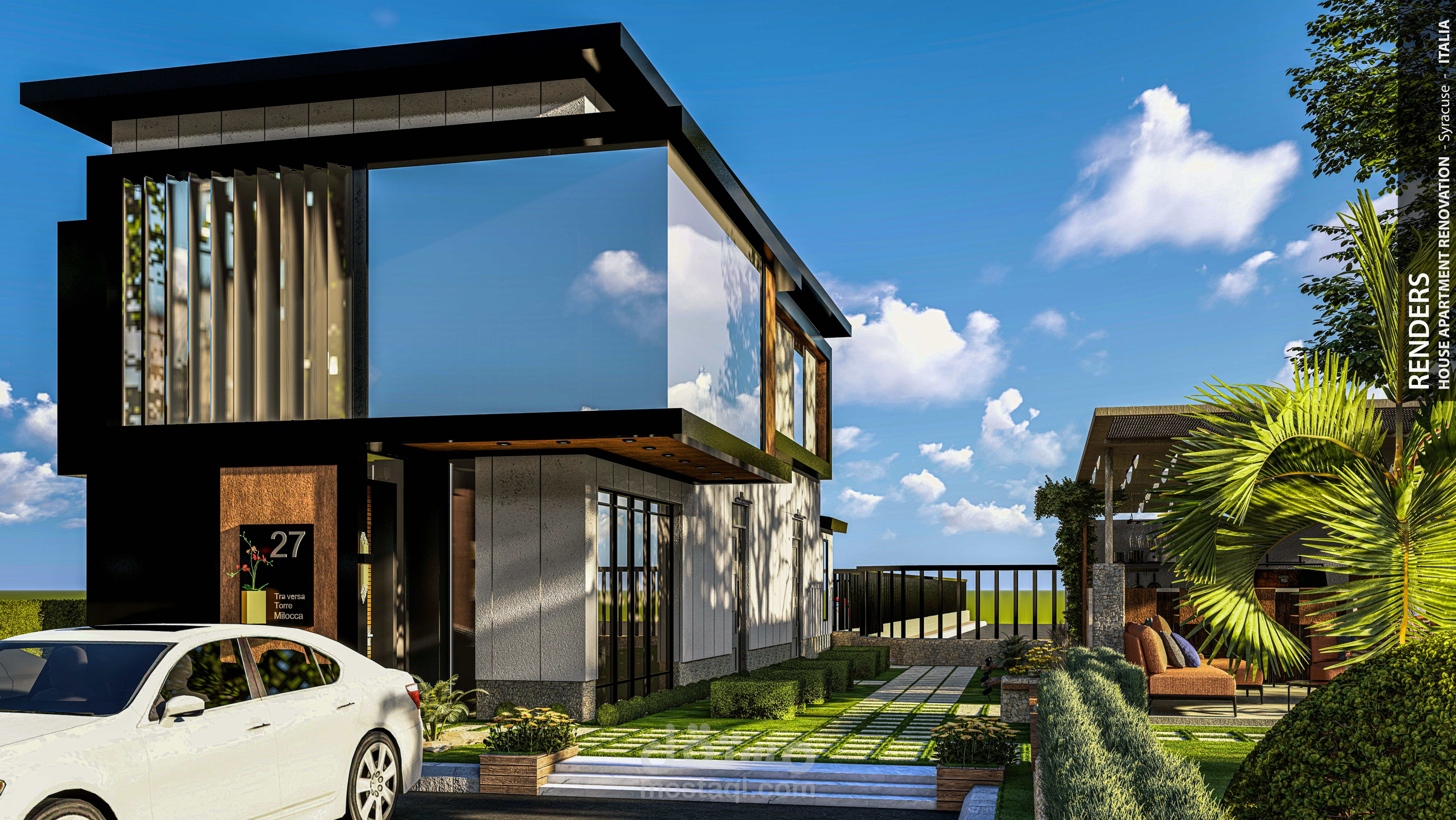 مشروع تجديد فيلا قديمة في استراليا