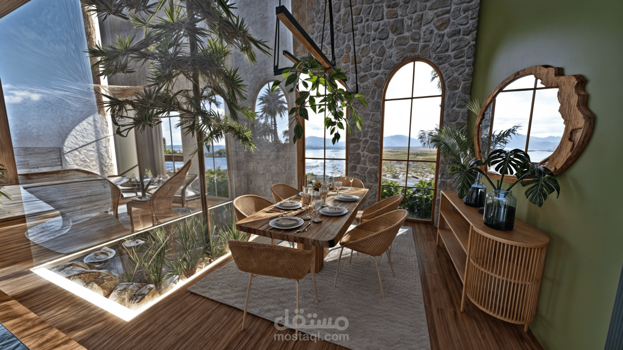 تصميم فيلا (تروبيكال ستايل)