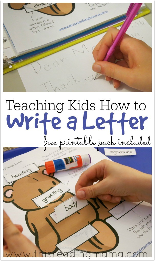 Writing letters