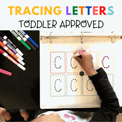 Tracing letters