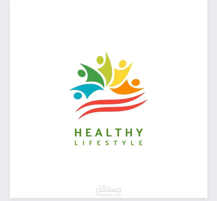شعار لمركز طبي