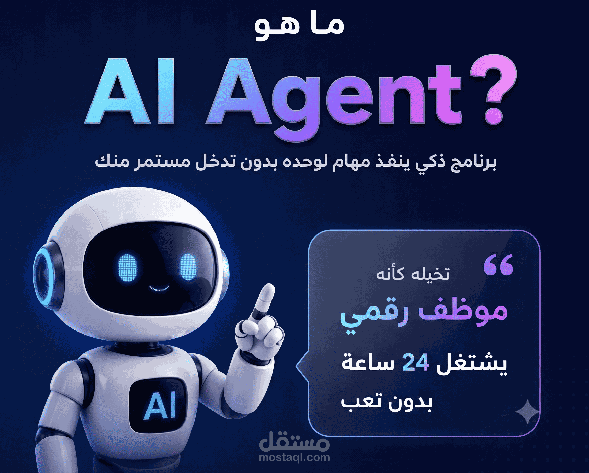 وكيل ذكاء اصطناعي (AI Agent) لأتمتة العمليات التجارية