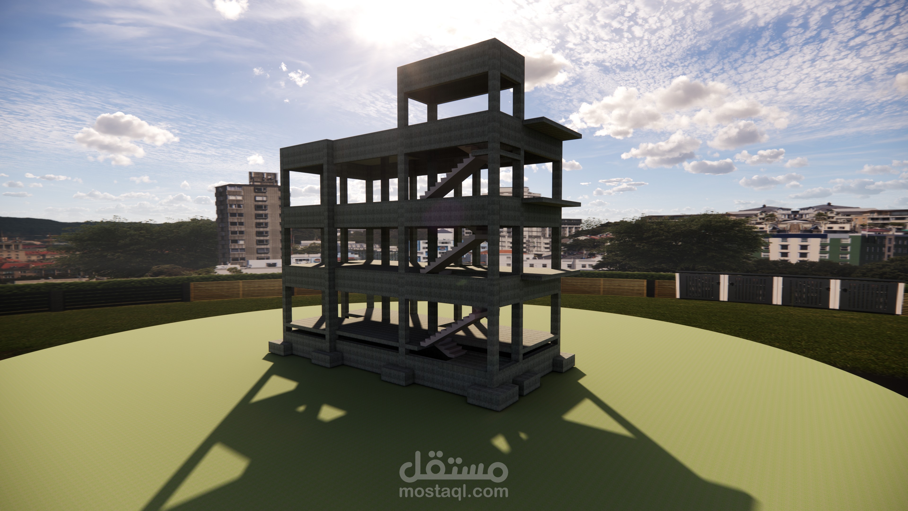 تصميم منشأ سكني