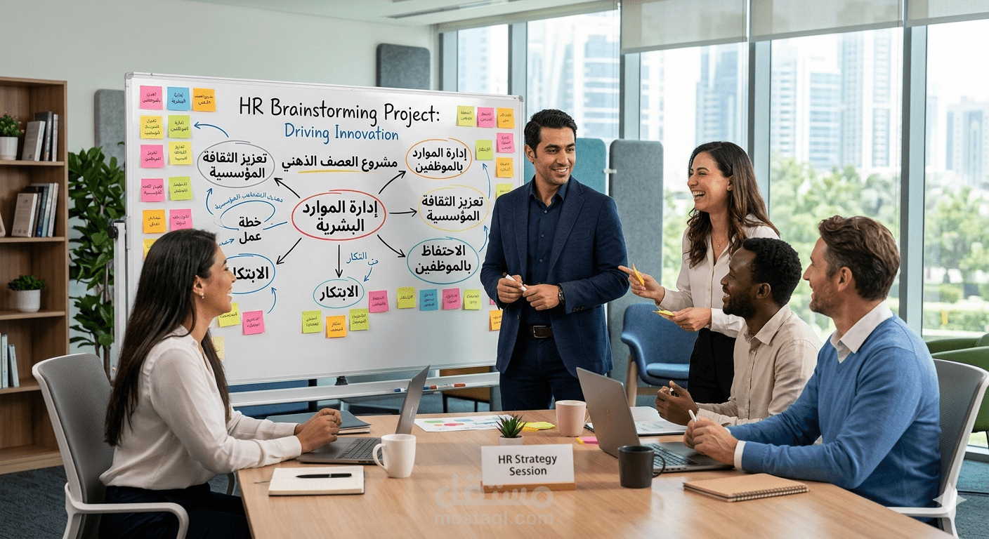 العصف الذهني (Brainstorming) في إدارة الموارد البشرية