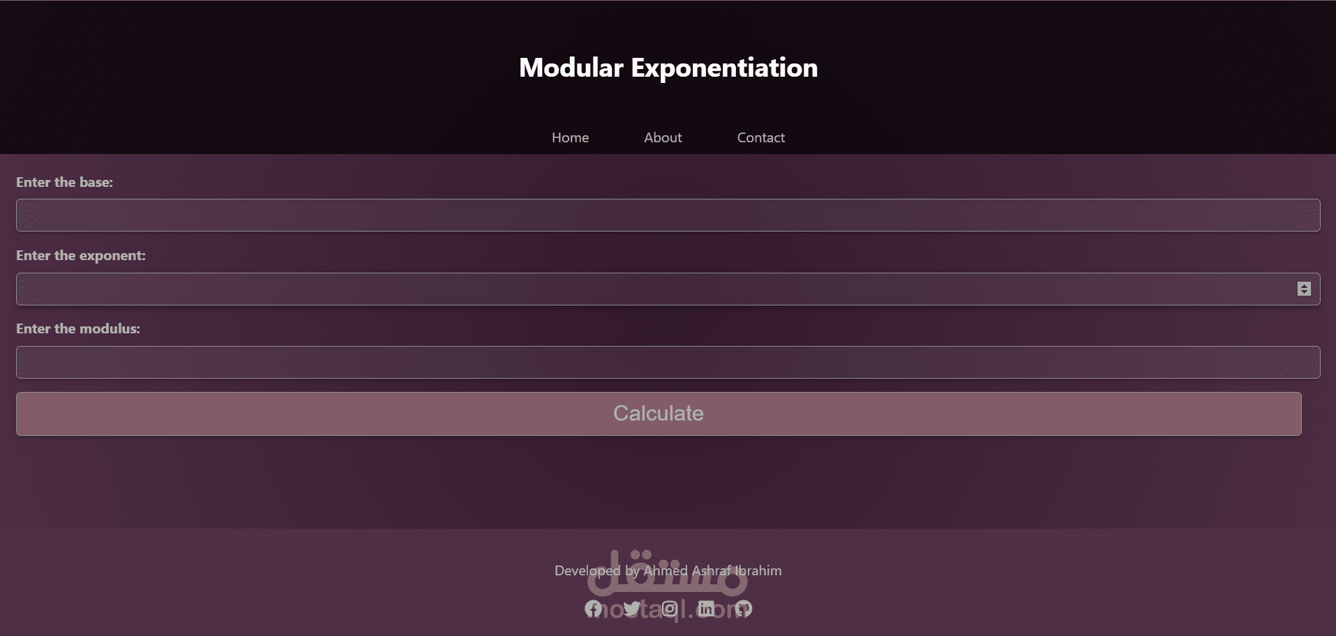 Moudloar Exponisation