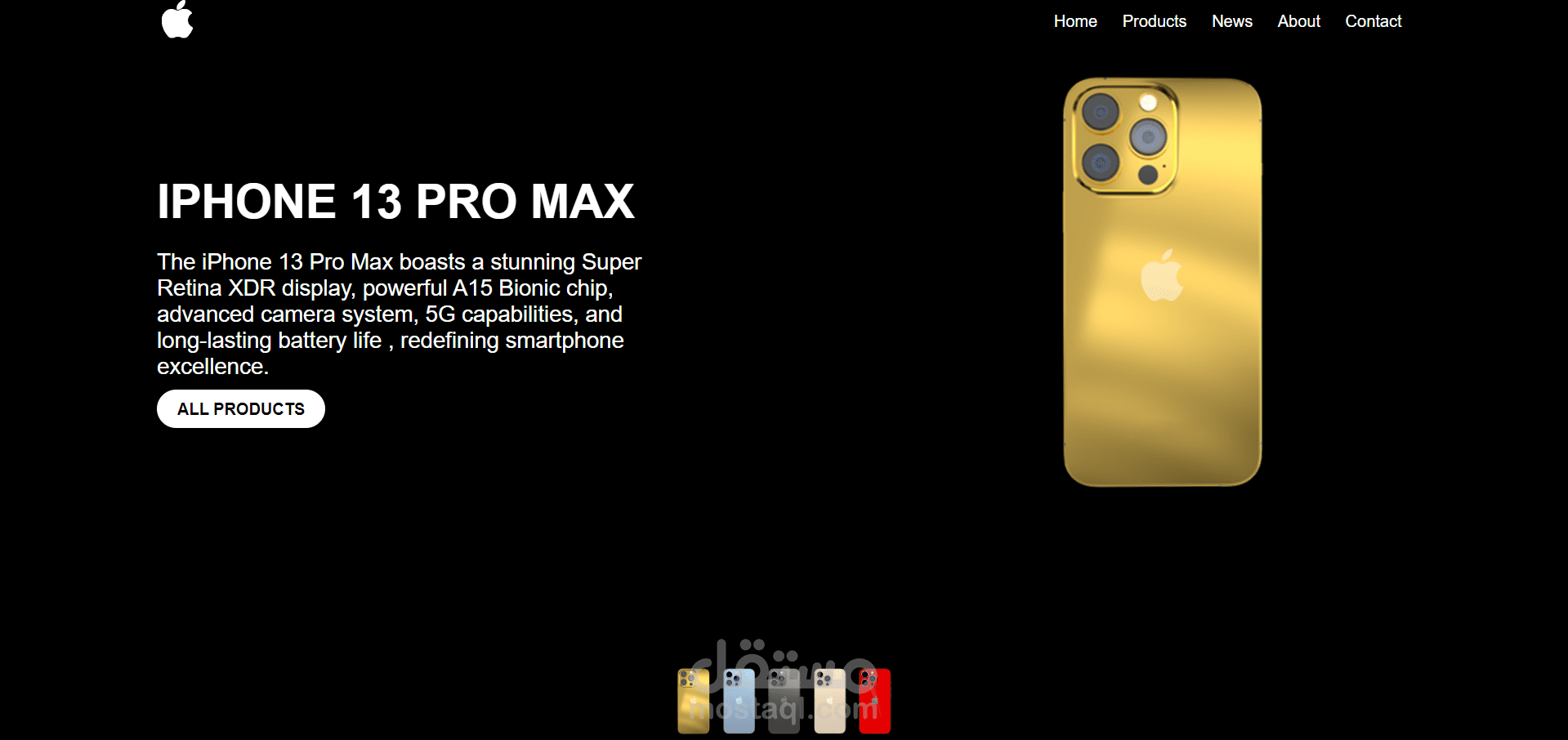 Apple Creative landing page