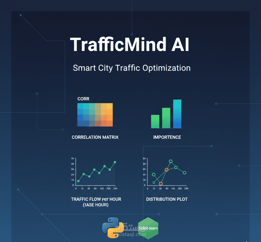 نظام ذكاء اصطناعي لتحسين تدفق المرور وتوقع توقيت الإشارات الضوئية بدقة
