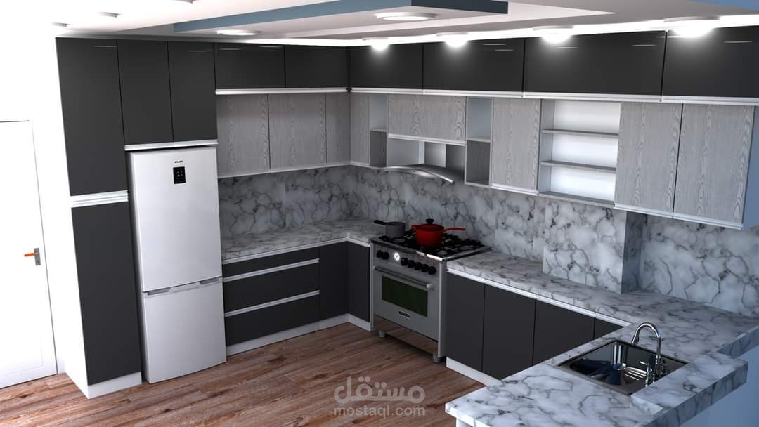 تصميم مطابخ 3d