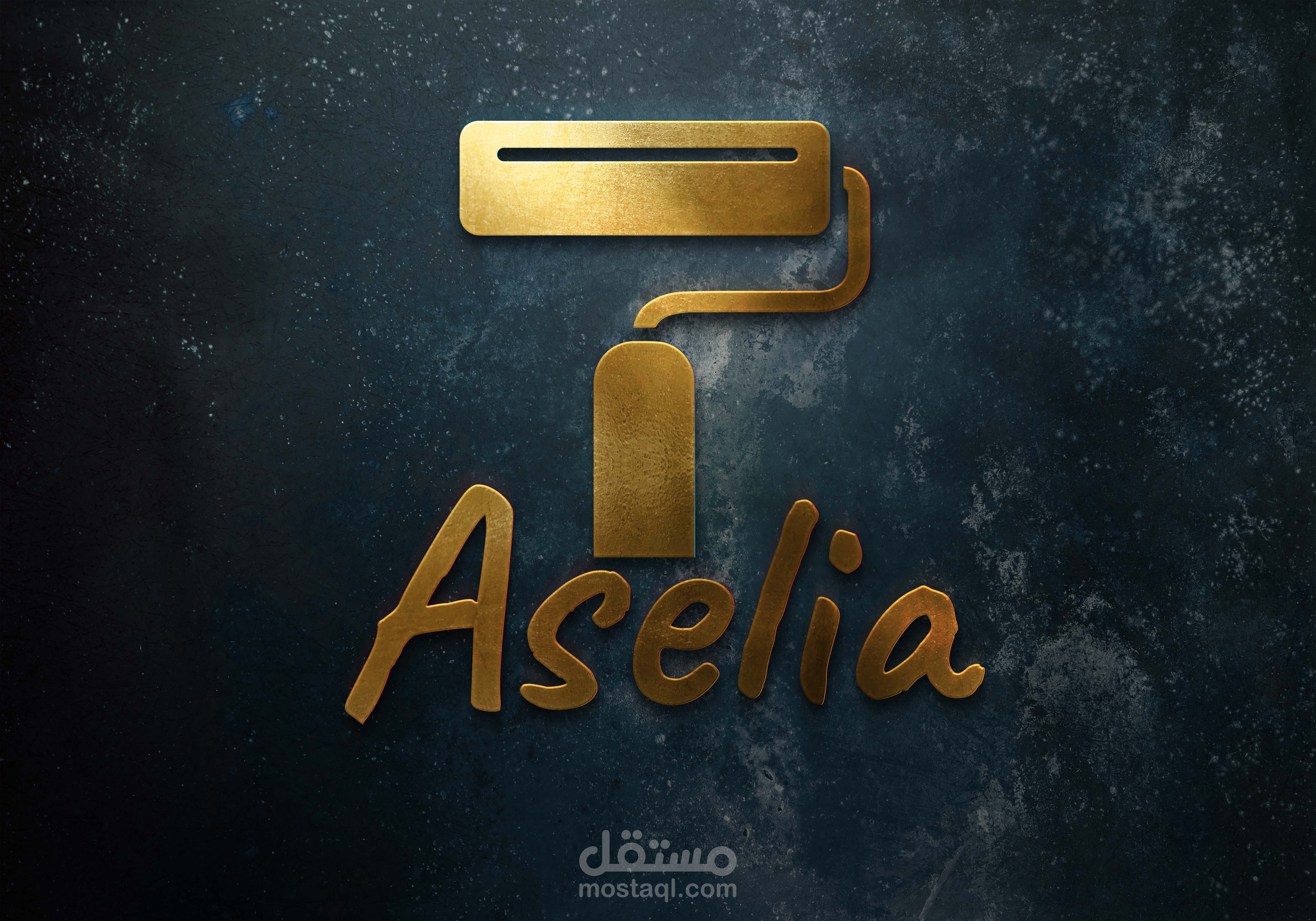 تصميم شعار لشركة دهان