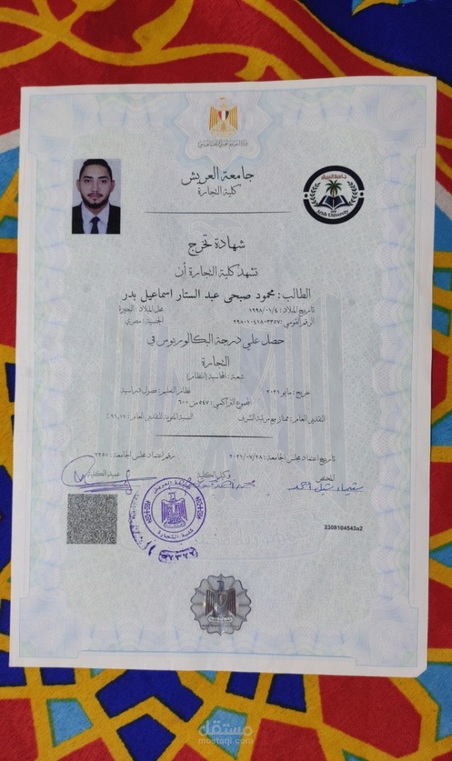 السلام عليكم ورحمة الله وبركاته (ثق تماما أنك ستحصل على ما تريد وأكثر إن شاء الله تعالى) يسعدني التقديم علي عرضك.. لقد قرأت ماطلبت بعناية وفهمت ماتريد ويمكننى