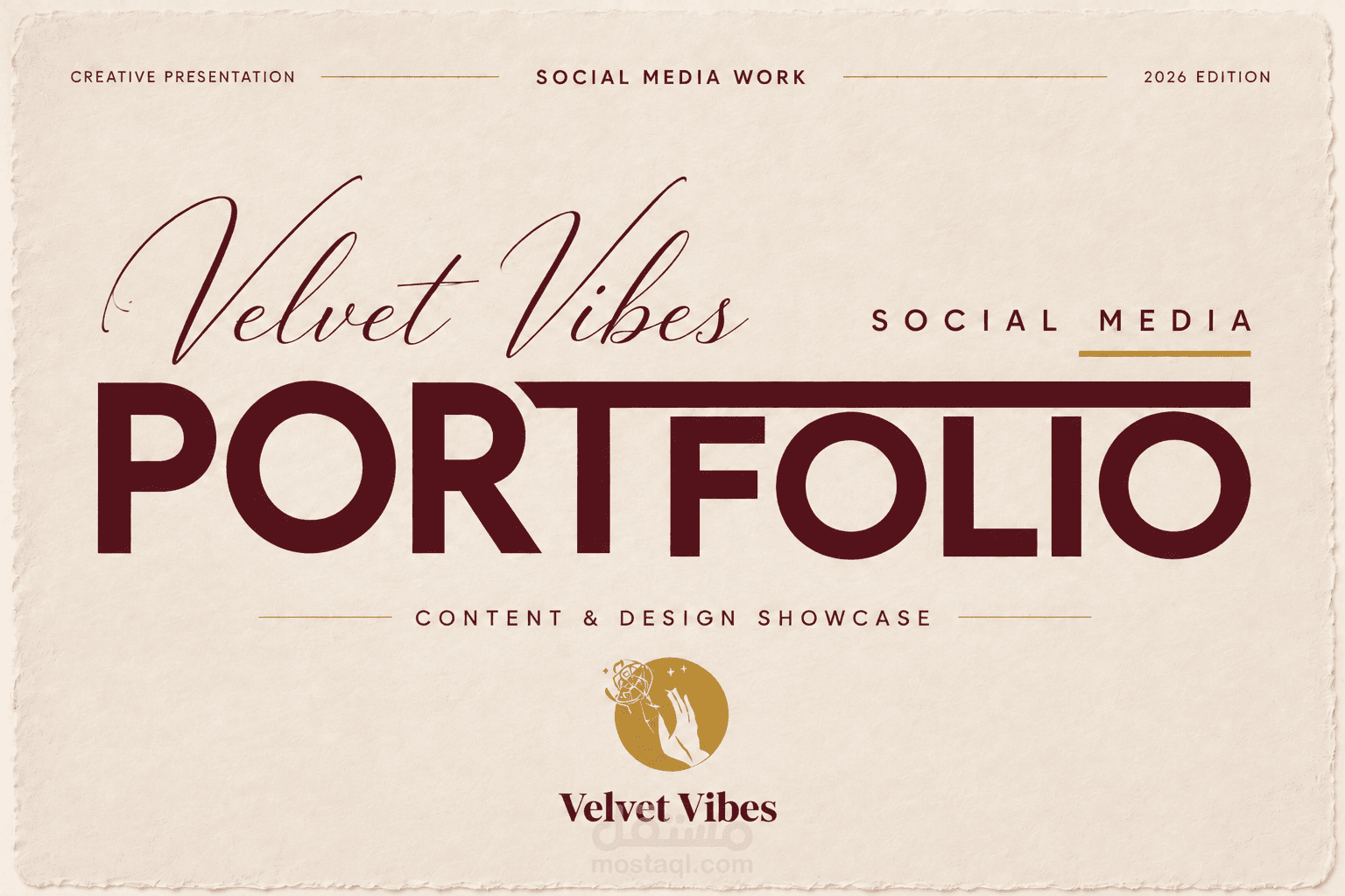 إدارة حسابات التواصل الاجتماعي لشركة Velvet Vibes لتنظيم الفعاليات في السعودية