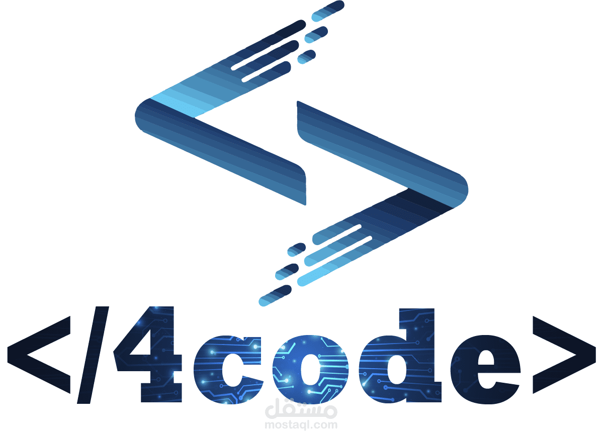 لوجو شركة 4code