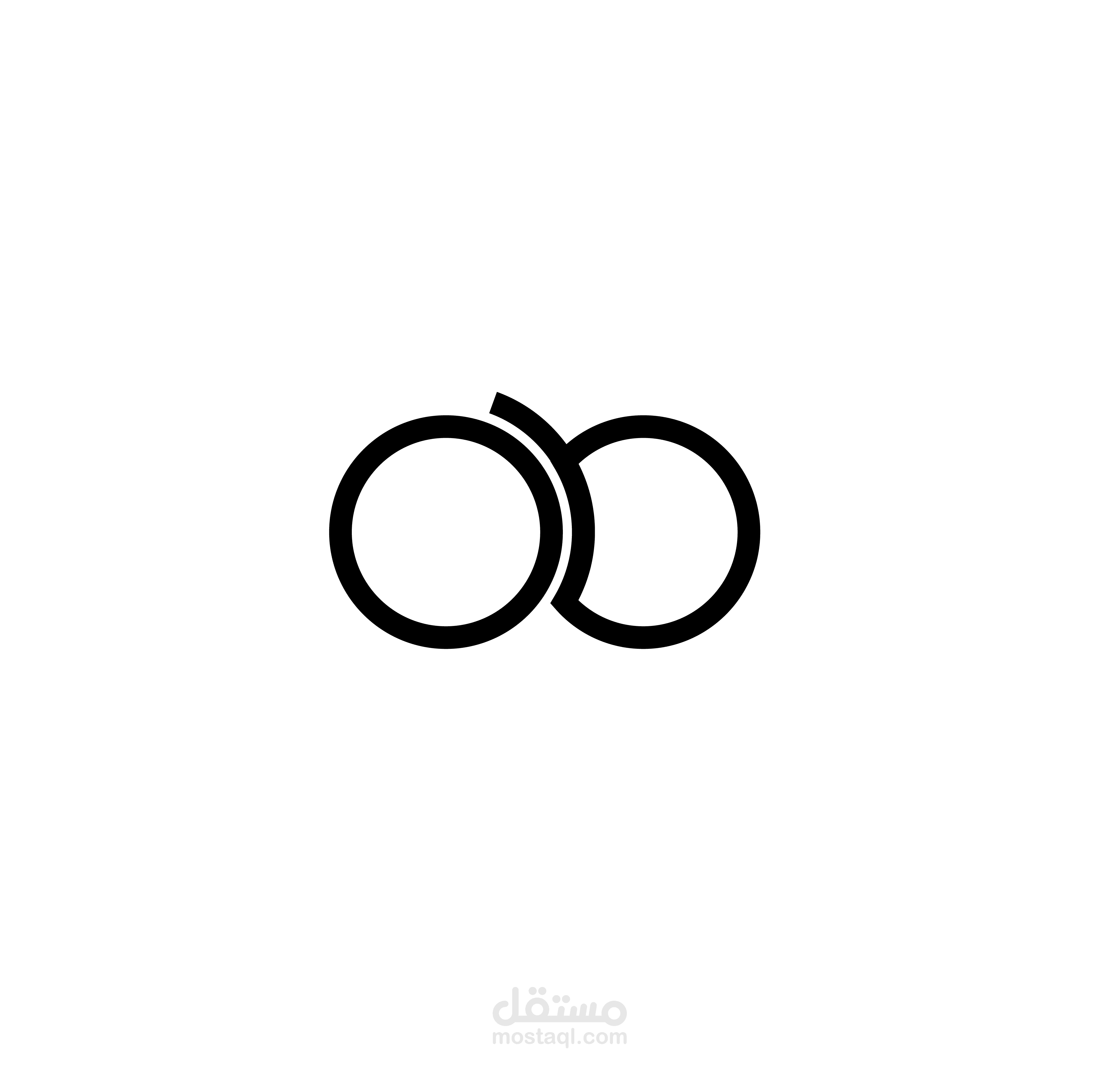 تصميم شعار Initials لعميل