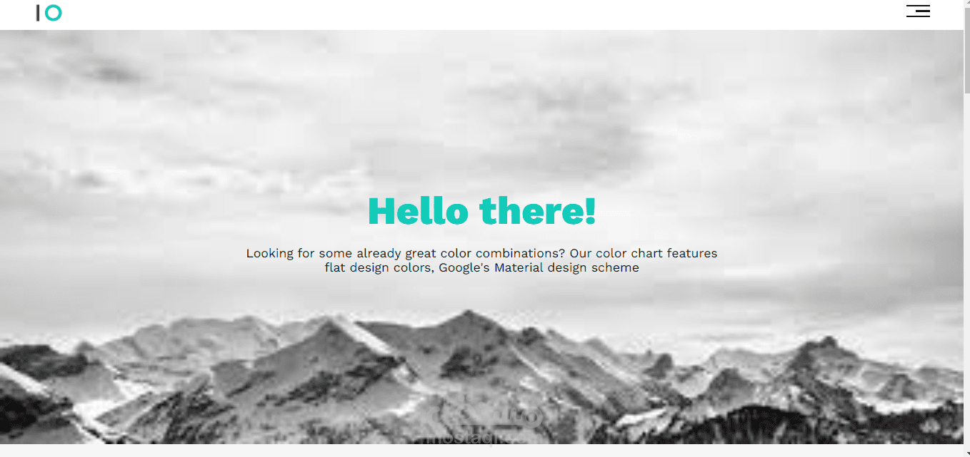 تصميم وجهة لموقع الكتروني