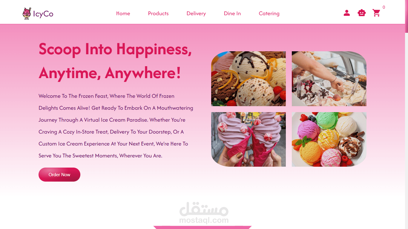 web ice-cream