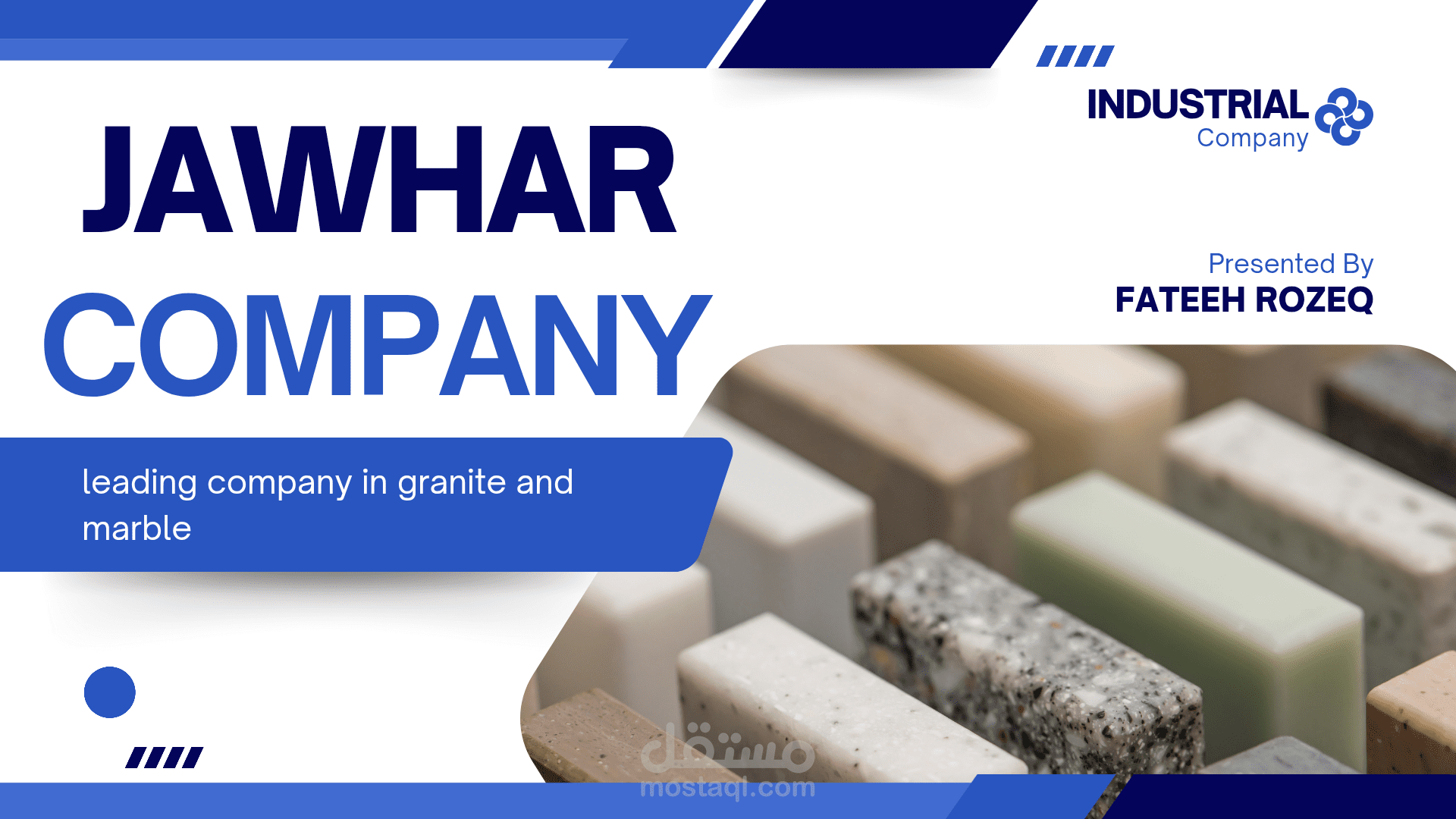 اعداد و تصميم بروفايل شركة