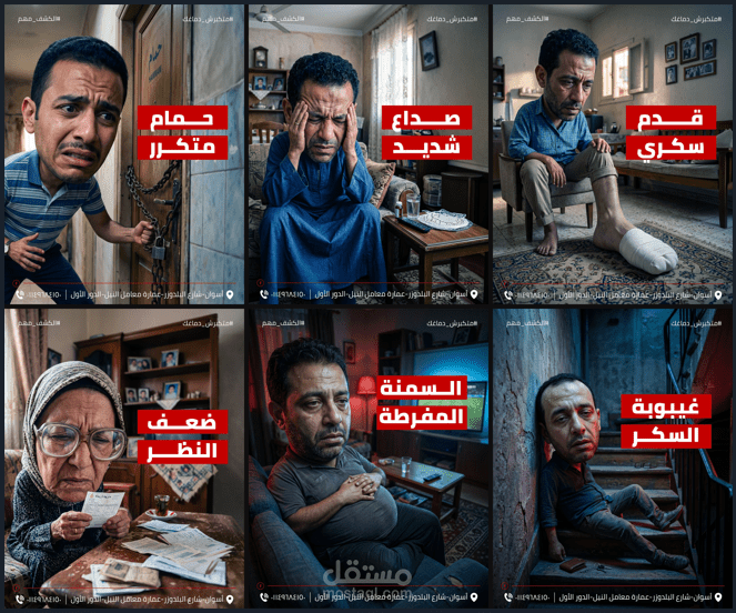 حملة سوشيال ميديا - عيادة
