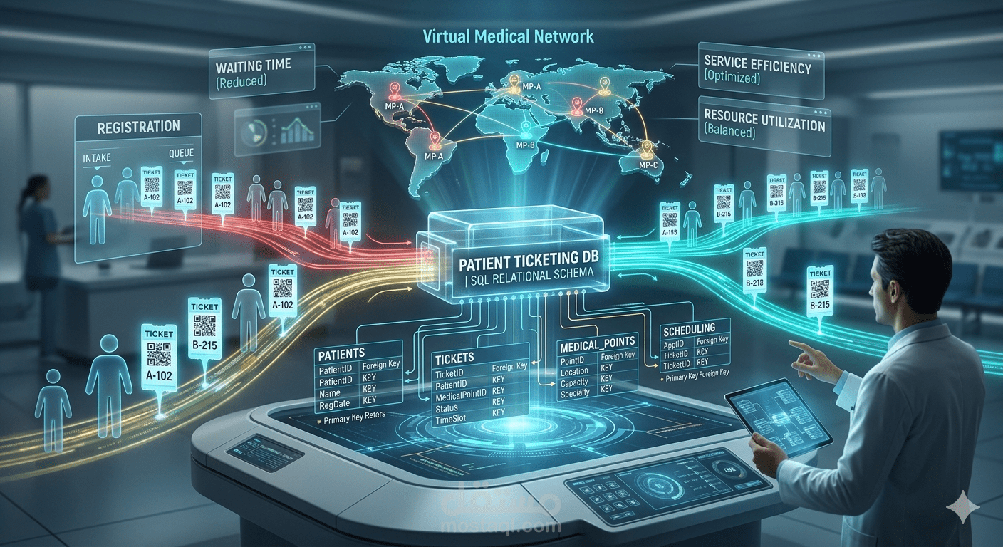 Hospital Ticket Management Database System
