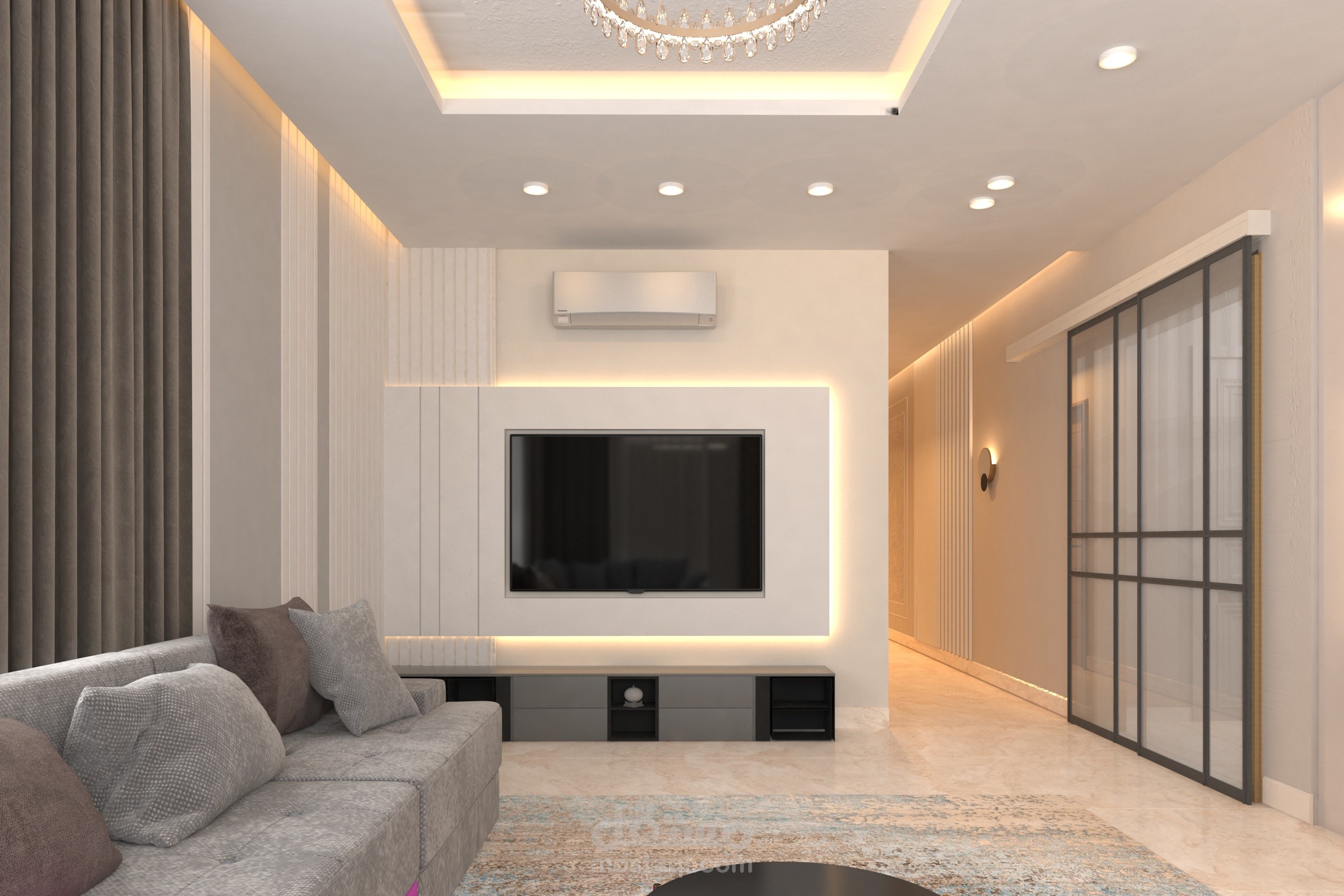تصميم وحدة سكنية فى لبنان