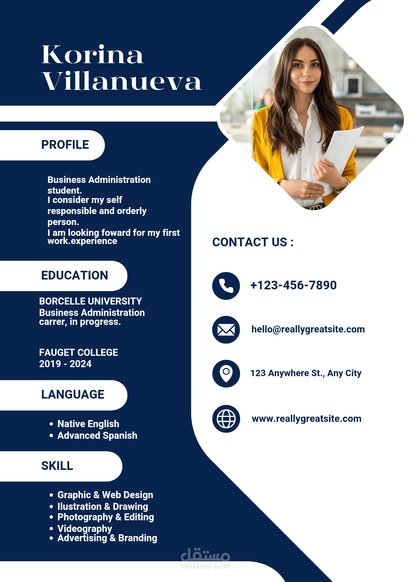 سيرة ذاتية احترافية