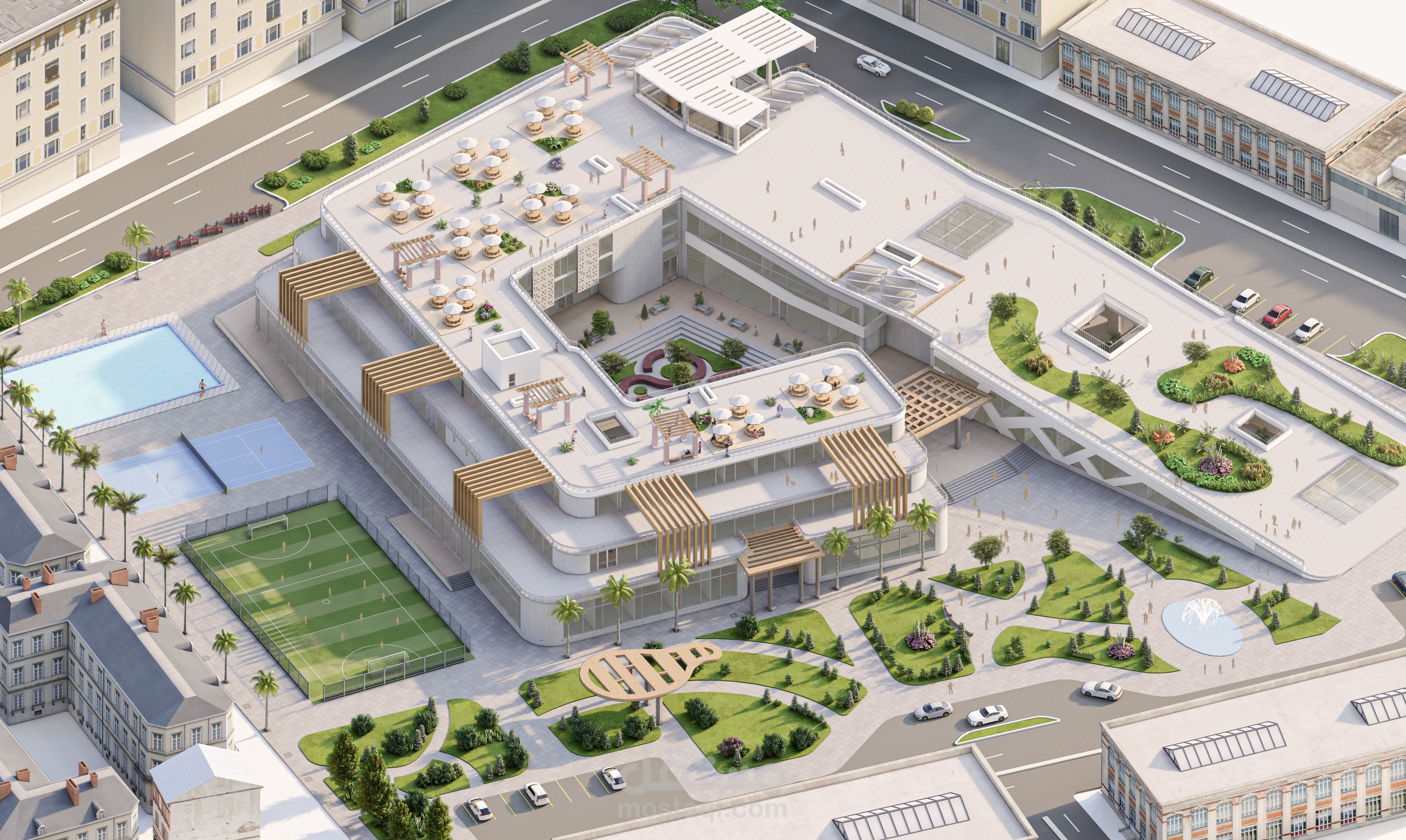 social hub for teenagers