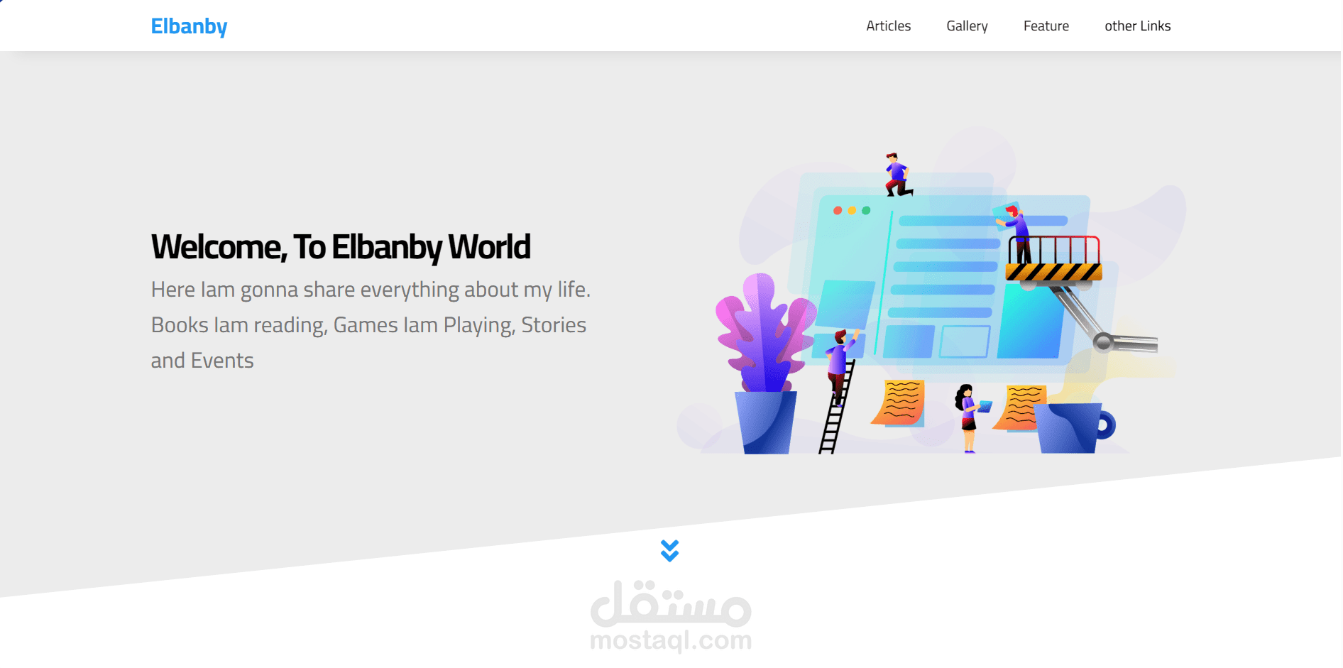 موقع Html - css 3