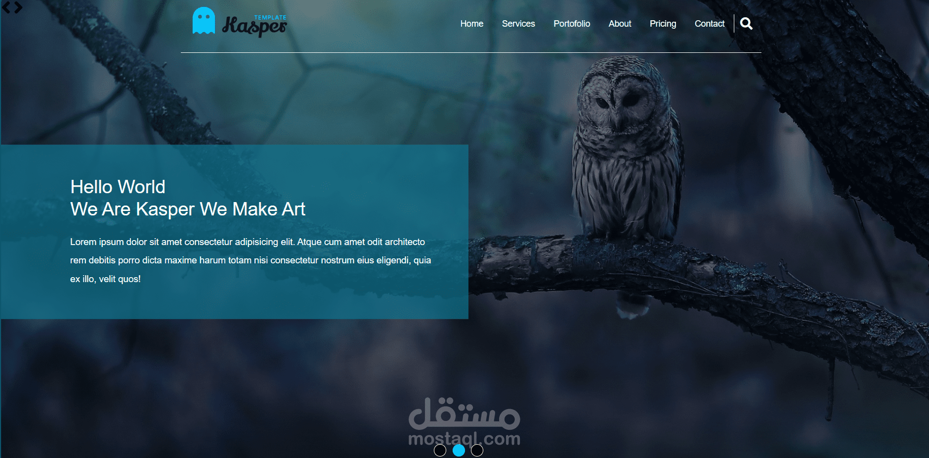 تصميم موقع HTML, CSS, 2