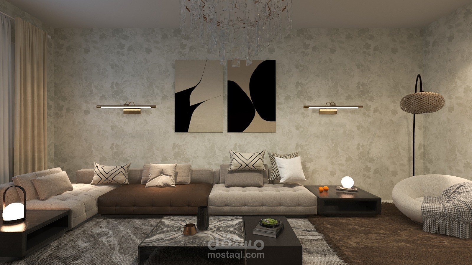 3D design of an apartment