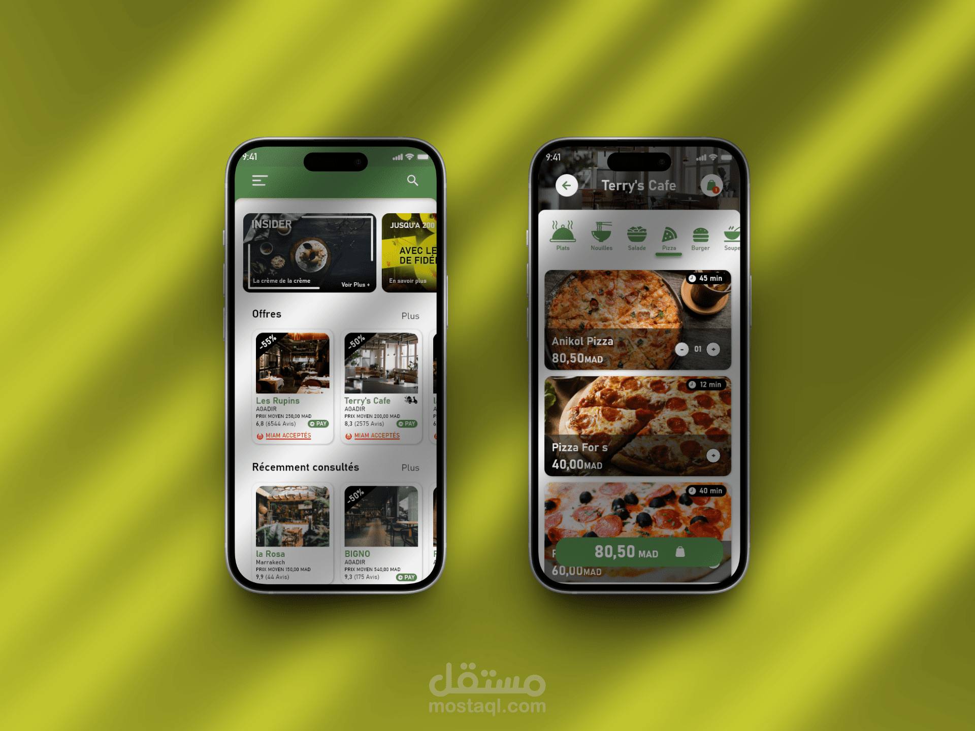 Design interfaces for a special application