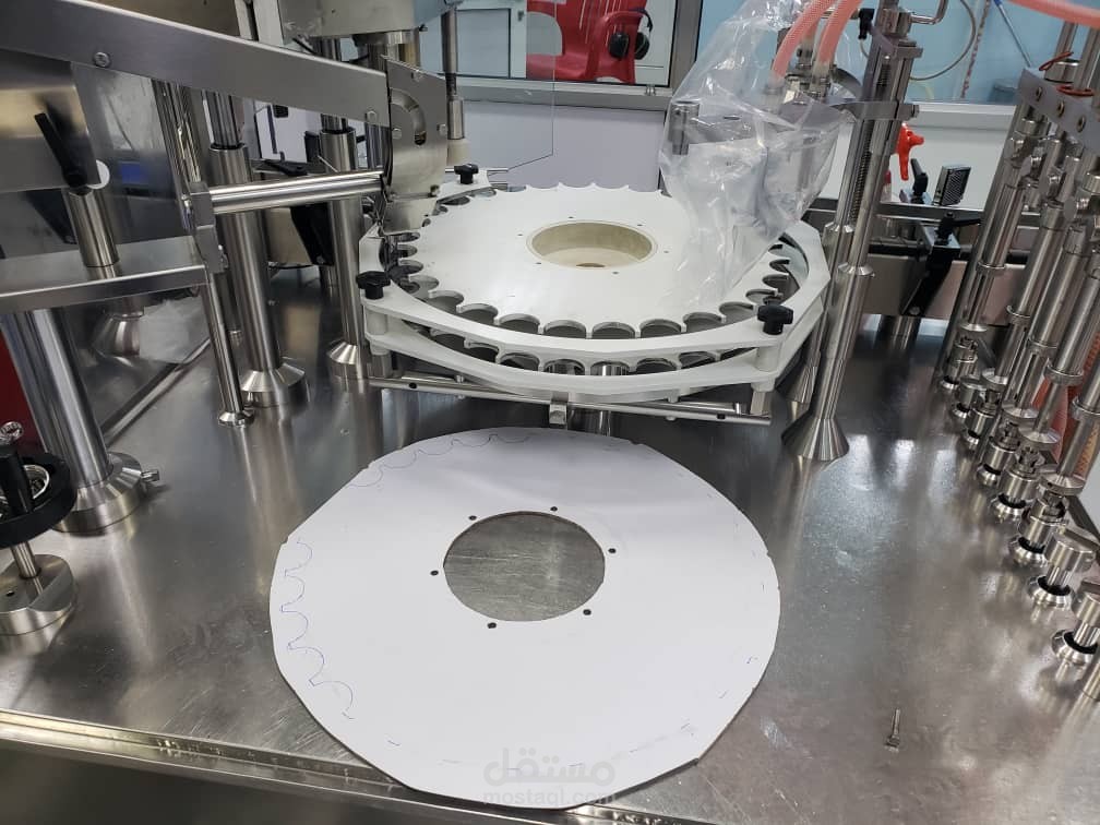 تصميم قالب لآلة تعبئة الشراب (CAD+CAM)