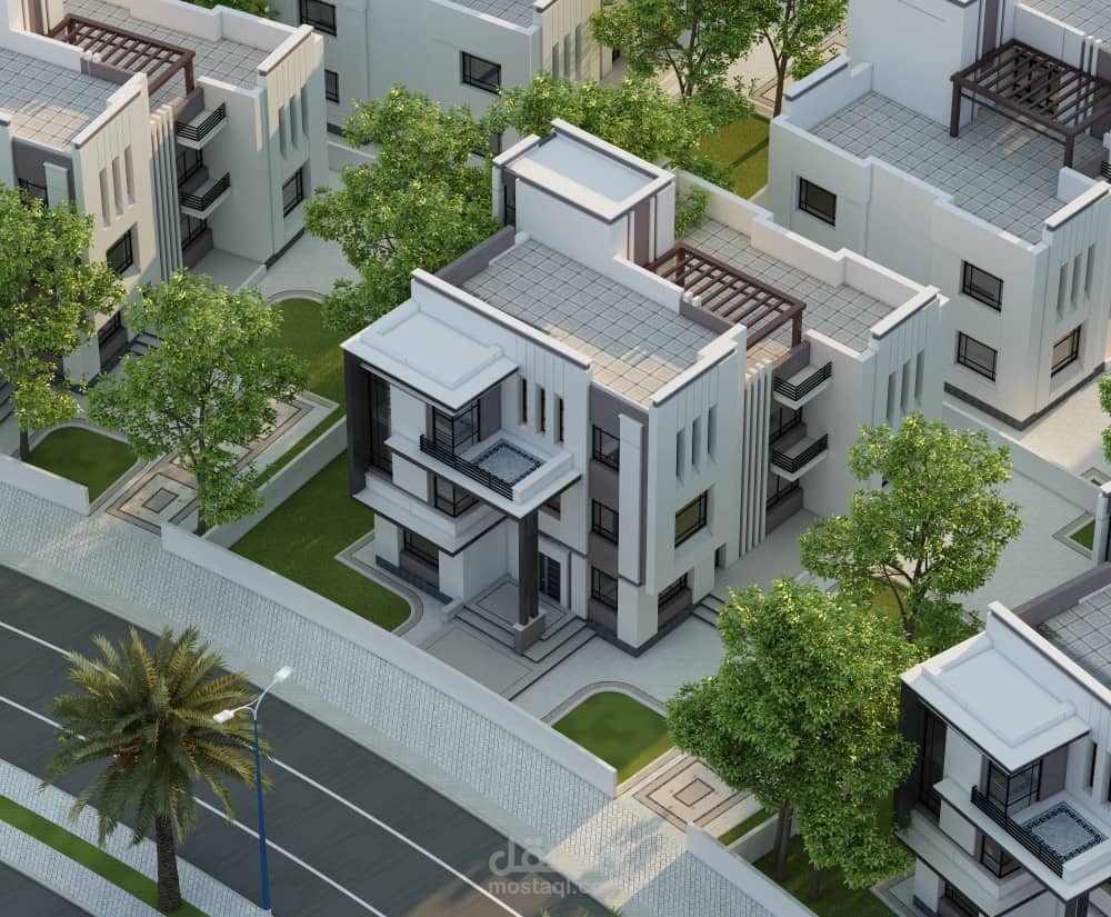 تحويل تصميم مدينة سكنية إلى إلى VR