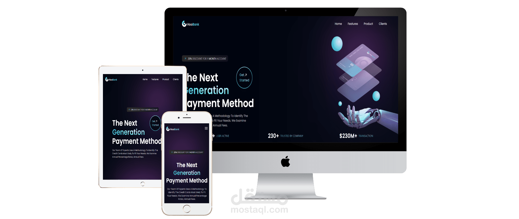 واجهة هبوط Hoo Bank