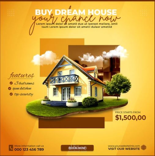 تصميمات سوشيال ميديا لوكالات عقارية