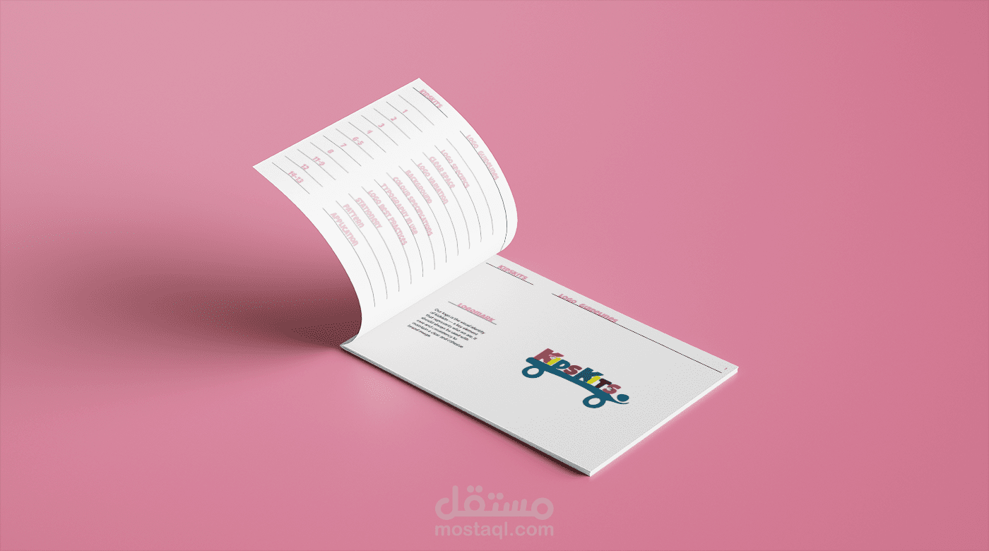 تصميم دليل الهوية البصرية الكاملة للعلامة التجارية Brand identity guidelines