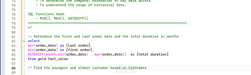 Exploratory Data Analysis (EDA) with SQL