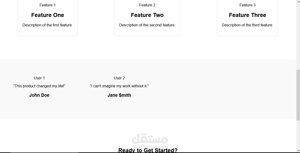 advanced landing page with seo