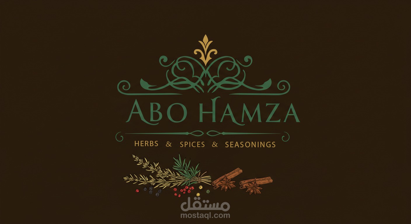 تصميم شعارات لمتجر عطاره