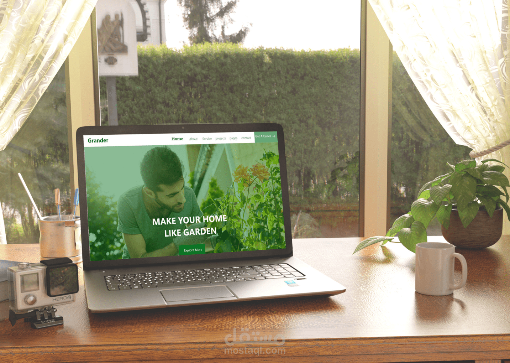 Landing Page / Grander