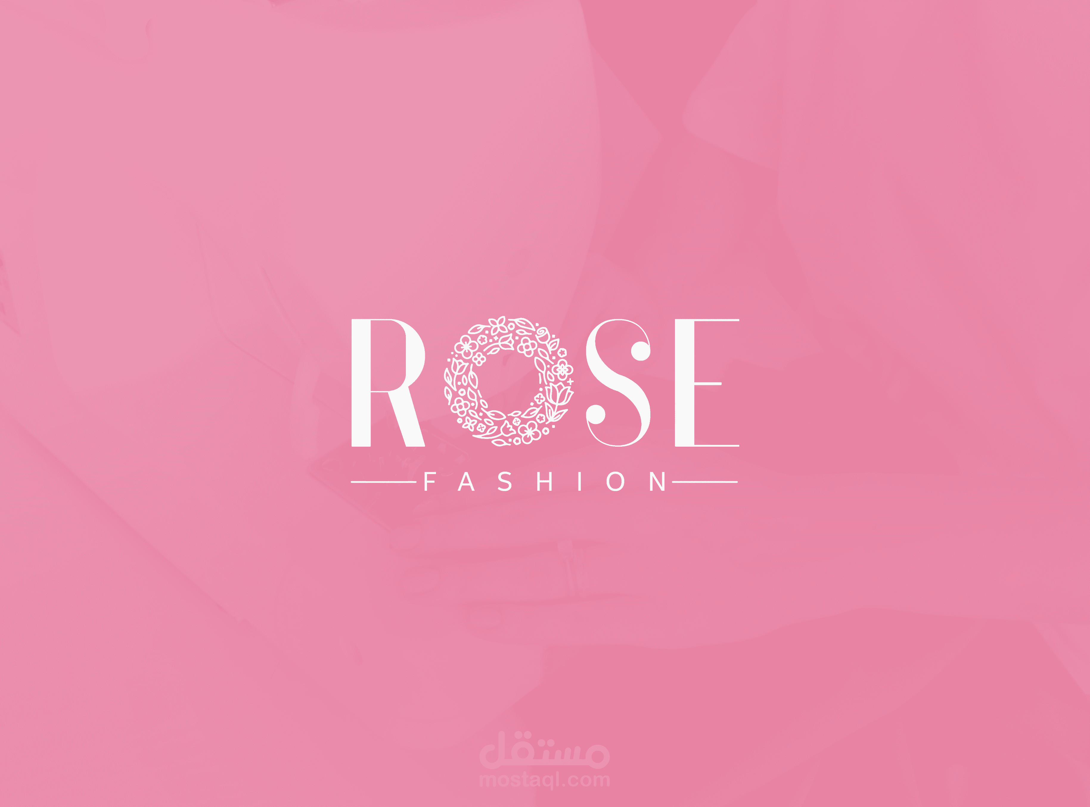 المشروع | تصميم شعار | ROSE fashion