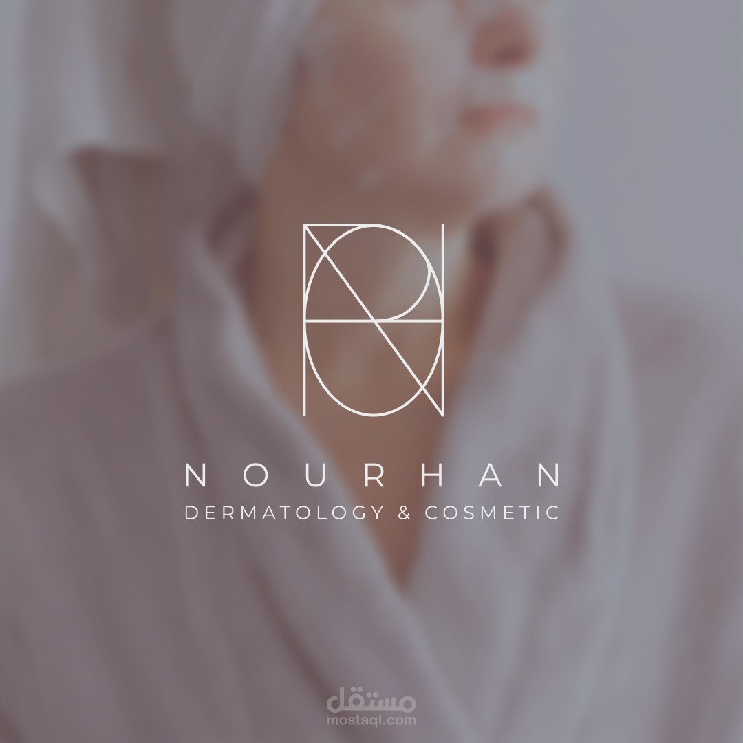 Dermatology and cosmetics clinic logo